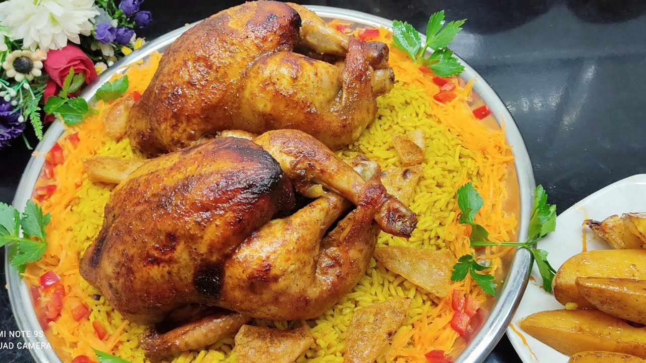طريقه عمل تتبيله للفراخ المشويه لذيذه جدا وسهله هتخلى اكلك احلى من اكل المطاعم 