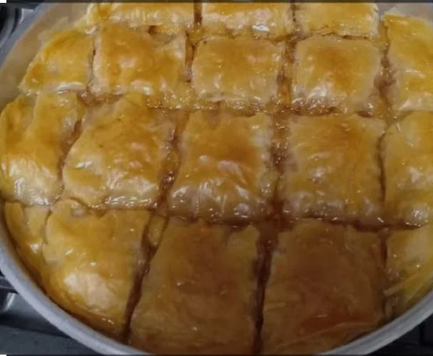 طريقه عمل الجلاش الحلو في المنزل