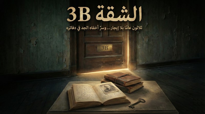 الشقة 3B: ثلاثون عامًا بلا إيجار… وسرٌ أخفاه الجد في دفاتره