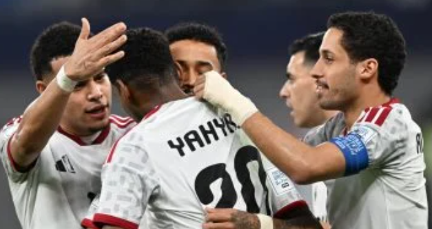فوز الإمارات على الكويت وتأهلها مع الأردن لربع النهائي