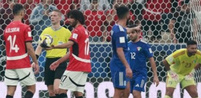 منتخب مصر يتعادل مع الكويت في بداية مشواره بكأس العرب