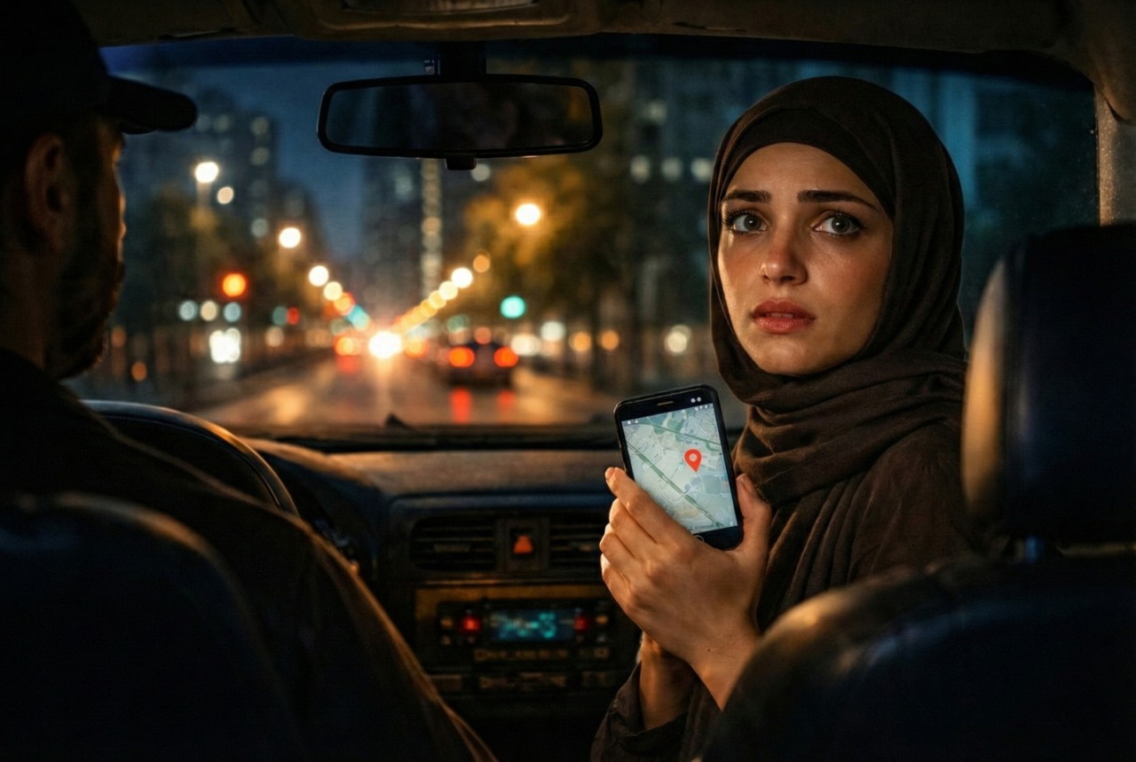 في التاكسي… القصة التي بدأت بخطأ في الطريق وكادت تنتهي بفقدان الحياة