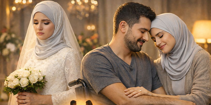 تزوجت دون عريس في الفرح… فكانت بداية قصة حب انتصرت على الإعاقة والخيانة والمرض