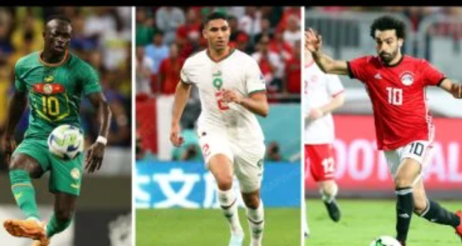 سباق الكرة الذهبية بين صلاح وحكيمي وماني