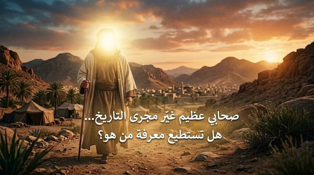 صحابي عظيم غيّر مجرى التاريخ… هل تستطيع معرفة من هو؟
