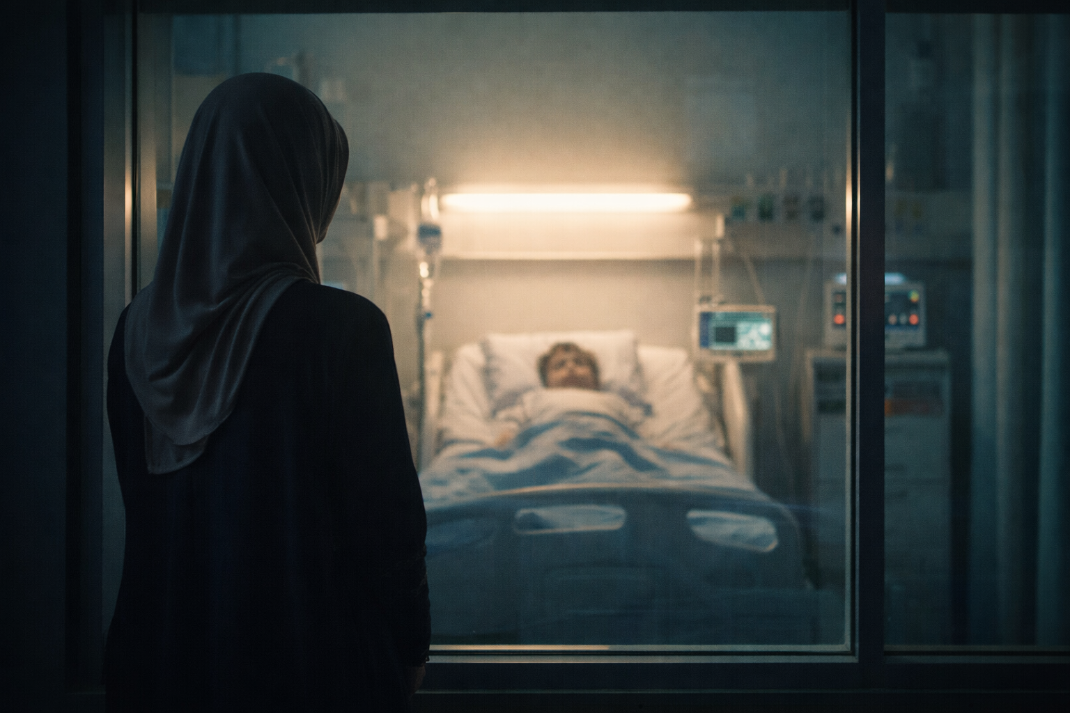 حين عاد الماضي أمام غرفة العمليات