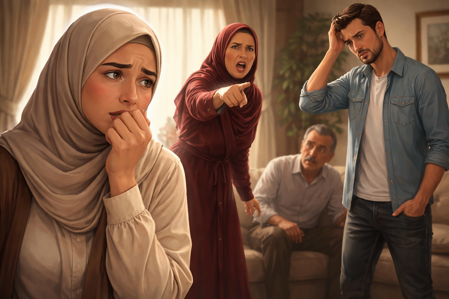 حماتي حبت أبويا… القصة التي كادت تهدم زواجي وتكشف معدن الناس الحقيقي