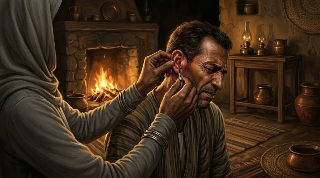 تزوجت برهانٍ قاسٍ من مزارع أصم.. وما اكتشفته داخل أذنه غيّر حياتهما إلى الأبد
