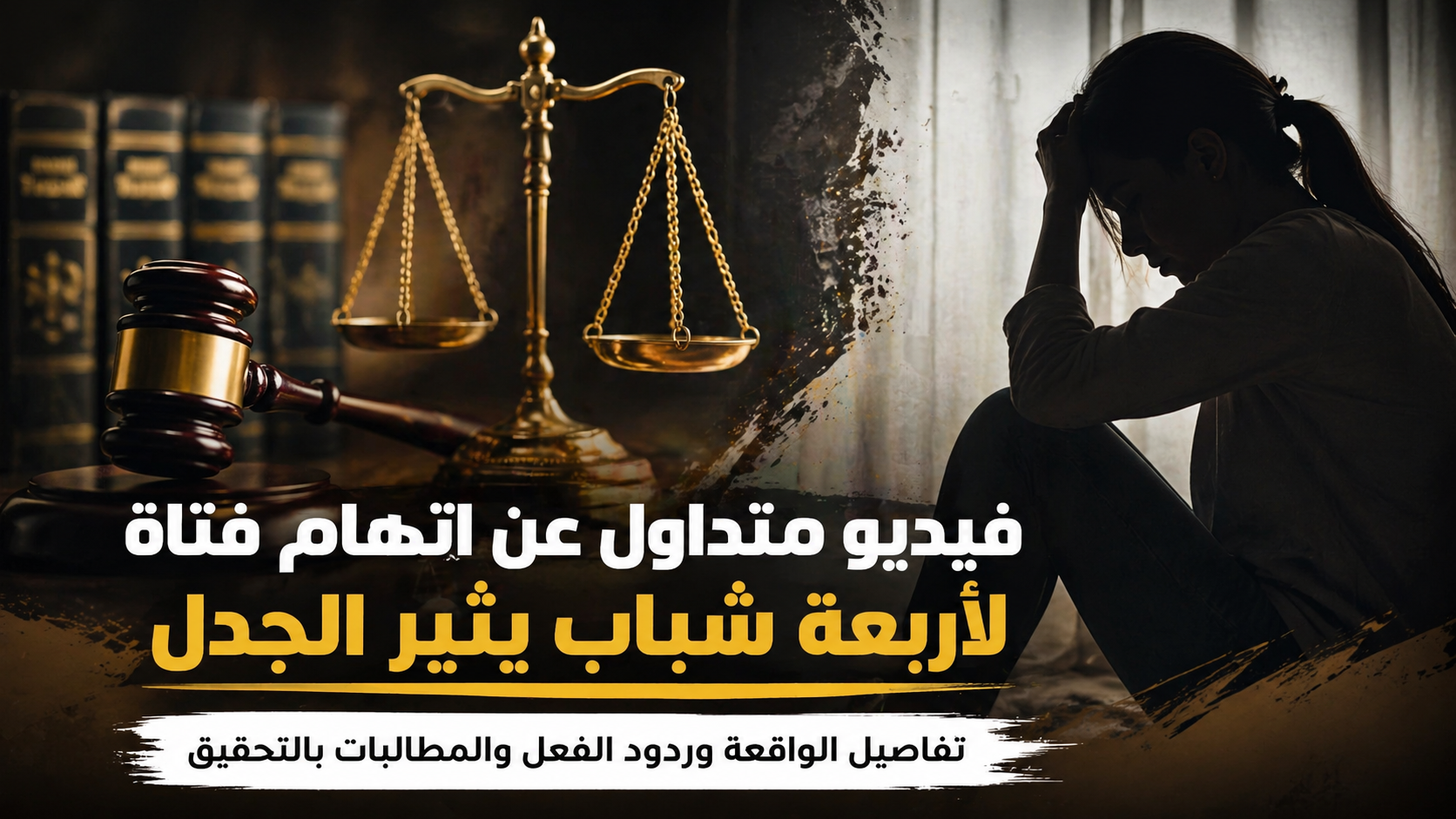 فيديو متداول عن اتهام فتاة لأربعة شباب يثير تفاعلًا واسعًا.. وتحذيرات من نشر التفاصيل دون تحقق