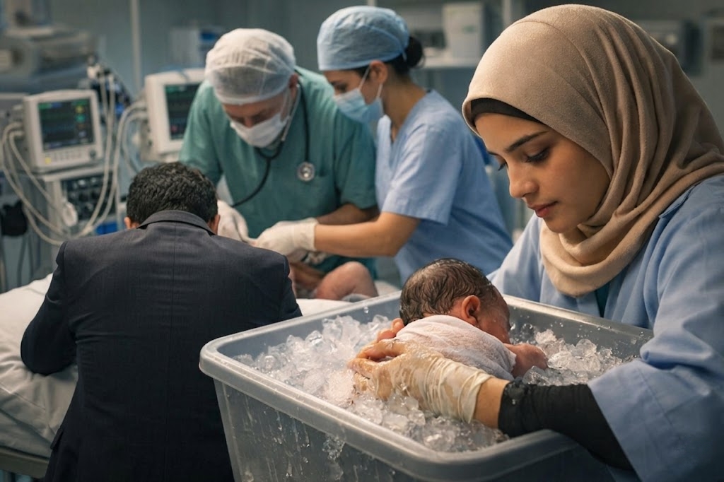 صرخة رجعت للحياة: حكاية الطفل اللي اتولد مرتين في مستشفى الشفاء الدولي