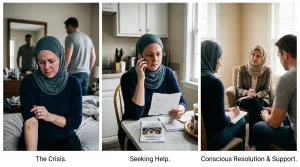 تعدي الزوج على الزوجة بالضرب