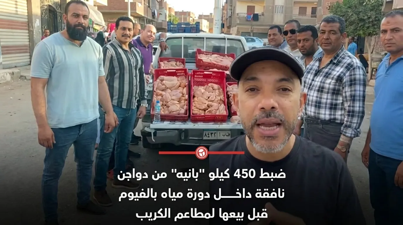 صدمة كبرى بمطاعم الكريب.. ضبط دواجن نافقة داخل دورة مياه