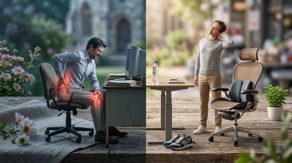 الجلوس لساعات طويلة يضر المفاصل.. كيف تحمي نفسك؟