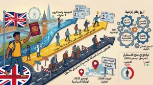 بريطانيا تعيد رسم خريطة الاستقرار| مسار الجنسية يتضاعف وقد يصل إلى 20 عامًا للاجئين