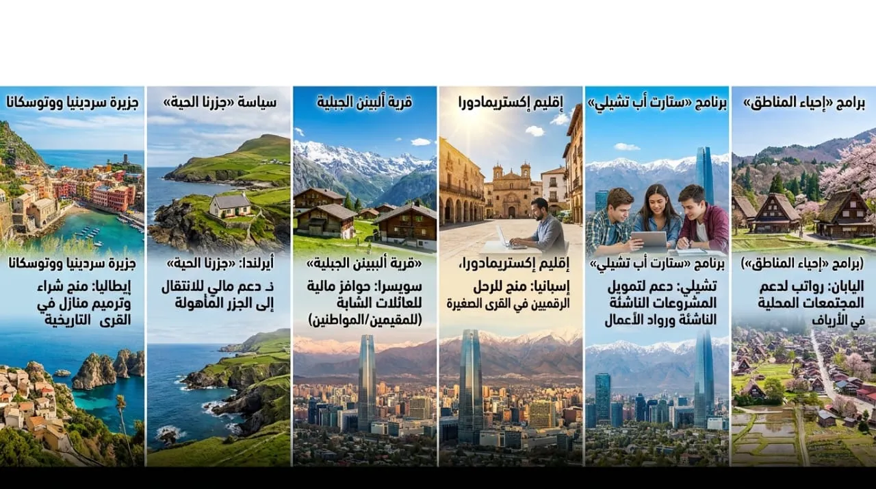 الإقامة فيها مقابل الأموال| ست دول تدفع لك مقابل العيش على أراضيها.. قدم الآن «من هنا»